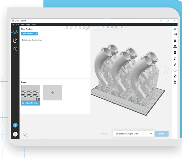 GrabCAD 3D Printer Software - Prototyping Solutions