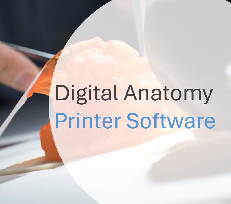 Digital Anatomy Printer Software Image