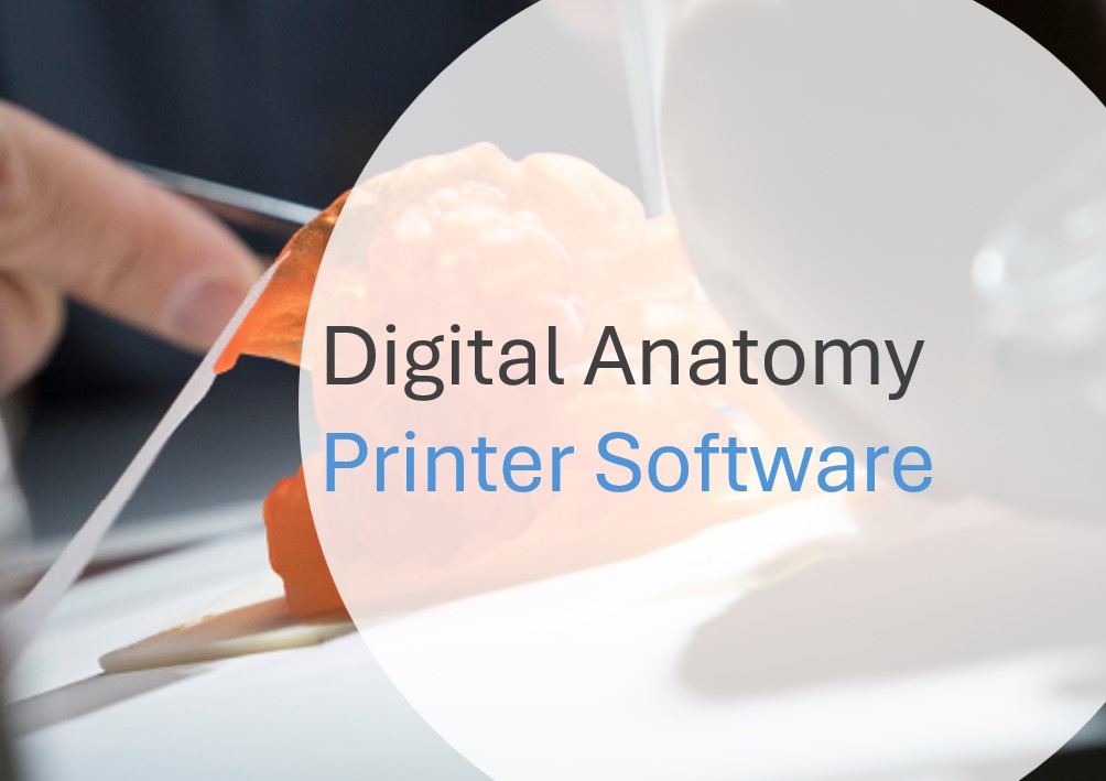 Digital Anatomy Printer Software Image